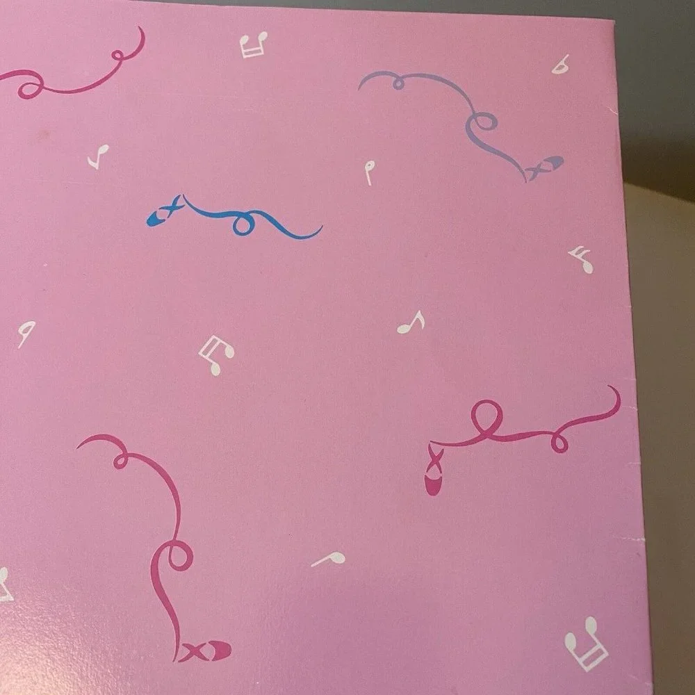 Vintage Sanrio 1989 Folder Petit Plie Ballet Slippers Pocket Portfolio